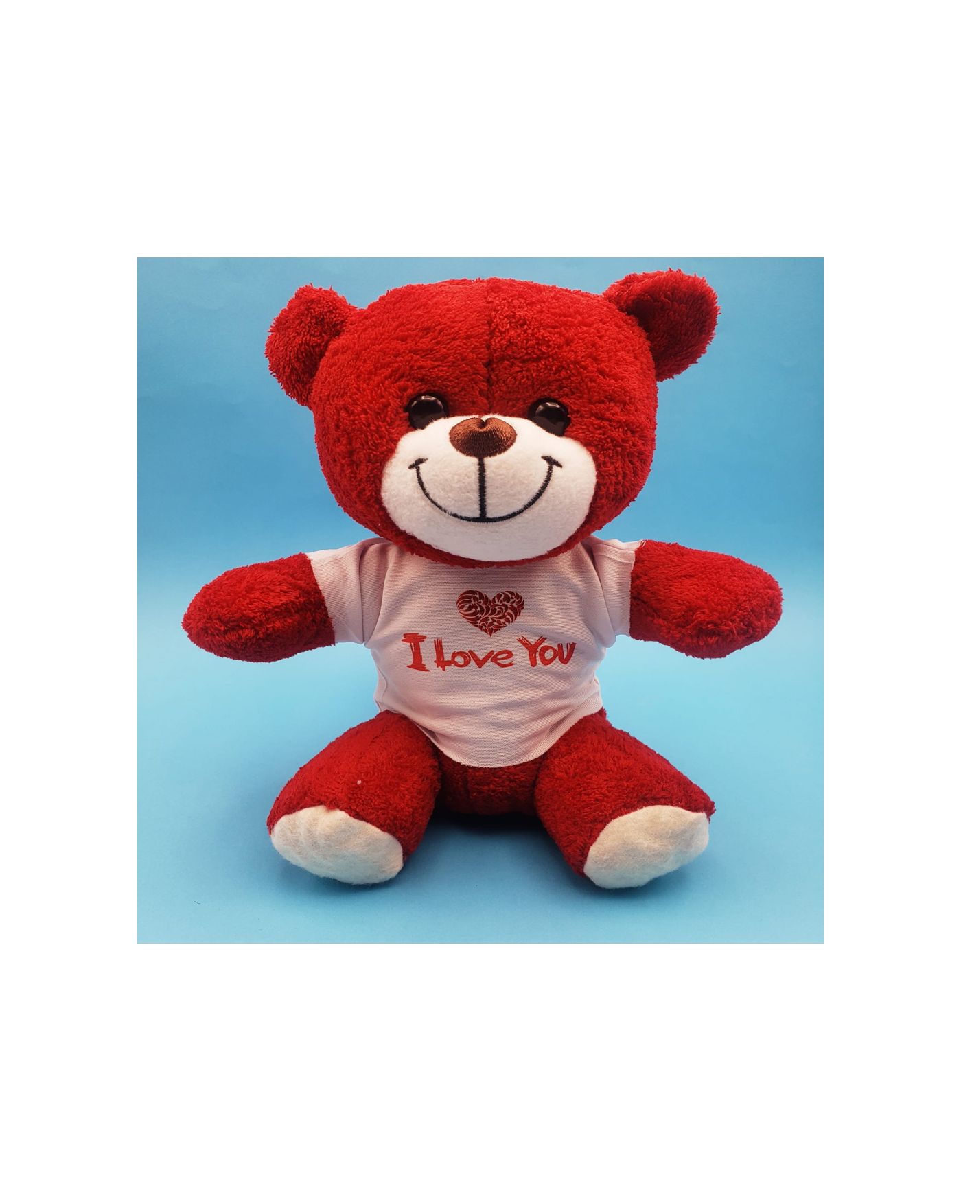 Kırmızı I Love You Ayıcık