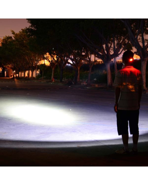 Orjinal 800 Lümen Tx6 Şarjlı Zoomlu Kafa Feneri Watton Wt-243