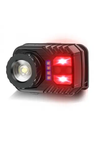 PeakStar PS-571 Sensör XPG COB LED USB Şarj Edilebilir Lityum Pilli Zoomlu Kafa Lambası