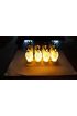 LED Ananas Lamba 12'li paket Alt Kısmı Gold renk