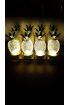 LED Ananas Lamba 12'li paket Alt Kısmı Gold renk