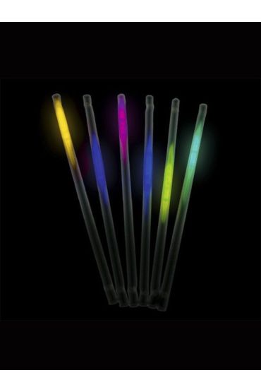 Karanlıkta Parlayan Glow  Fosforlu Pipet 3 Renk 3 Adet
