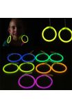 Karanlıkta Parlayan Glow Küpeler Glow Partisi Küpeleri 12 Çift 24 Adet