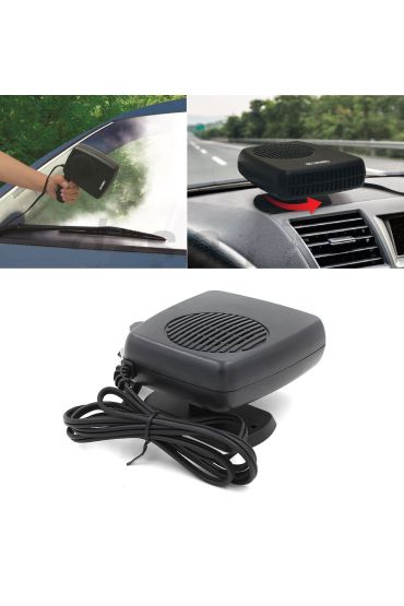 Oto Isıtıcı-soğutucu Fan Cam Buğu Çözücü Fan Araç Içi Isıtıcı-soğutucu Fan 12v Çakmaklık Girişli