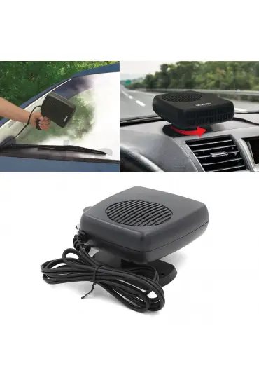 Oto Isıtıcı-soğutucu Fan Cam Buğu Çözücü Fan Araç Içi Isıtıcı-soğutucu Fan 12v Çakmaklık Girişli