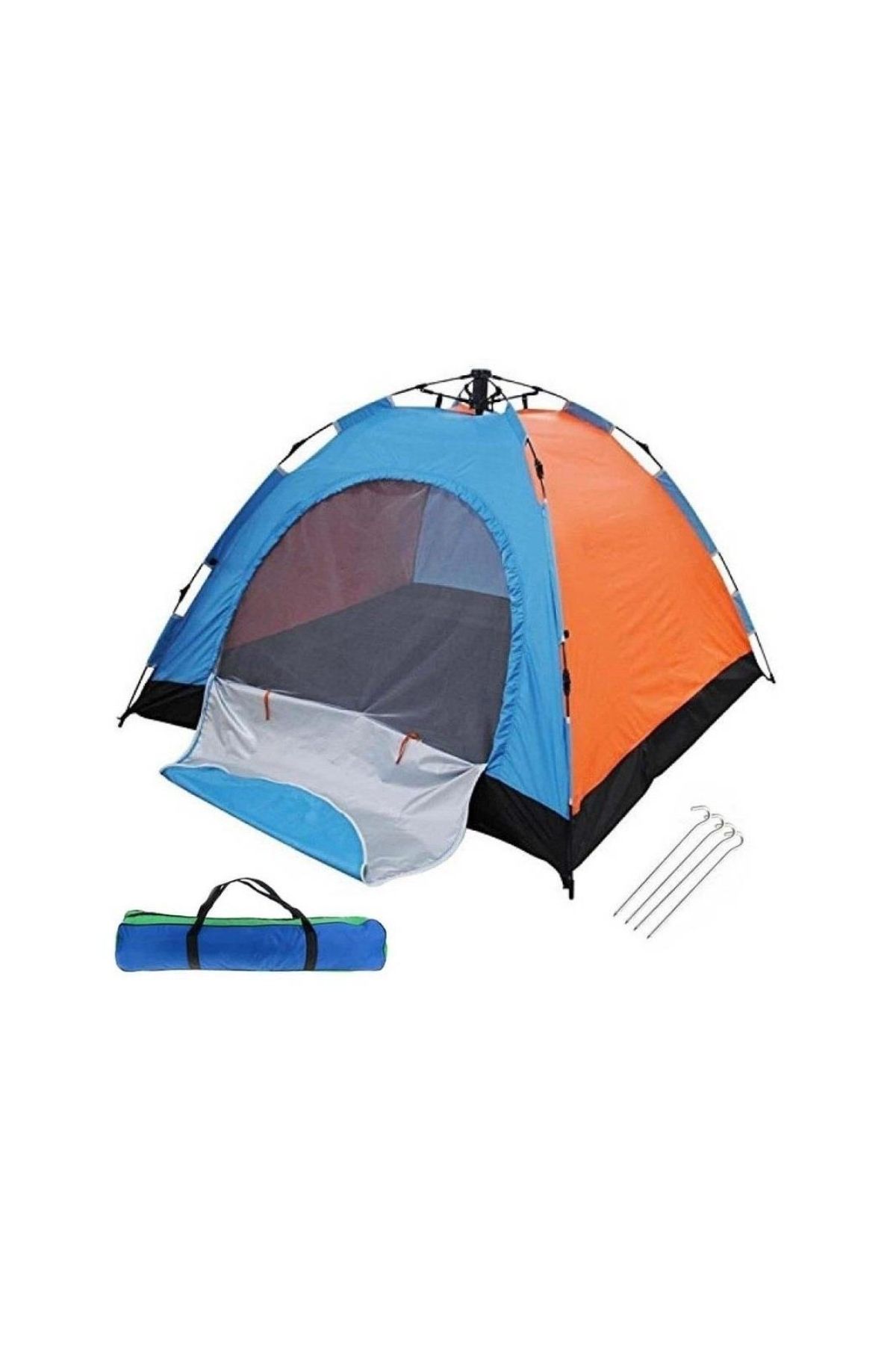 Otomatik Kurulumlu Kamp Çadırı 8 Kişilik (250x250x165) cm