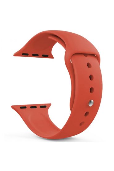 Akıllı Saat Silikon Kordon 42/44 Mm Turuncu