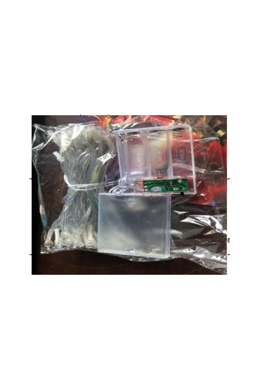 5m 30 Led Gün ışığı 2 Kademeli Şeffaf Kablo