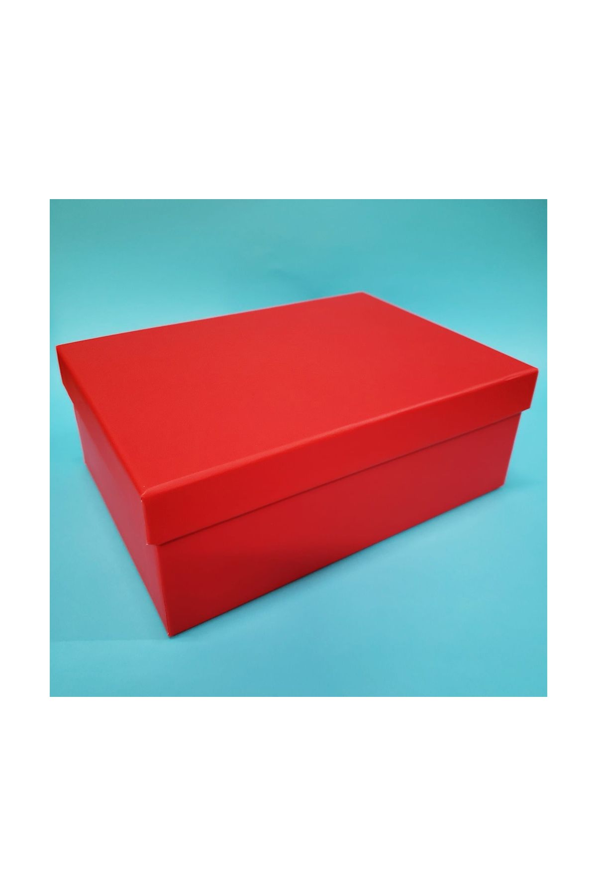 Kırmızı Tekli Hediye Kutusu