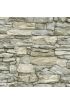 Kale Taş Duvar Desenli Kendinden Yapışkanlı 3d Duvar Raf Kapı Kaplama Kağıdı 5 Metre 60 Cm