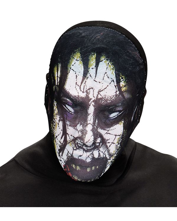 Kafaya Tam Geçmeli Bez Zombie Maskesi - Streç Korku Maskesi - 3D Baskılı Maske Model 6