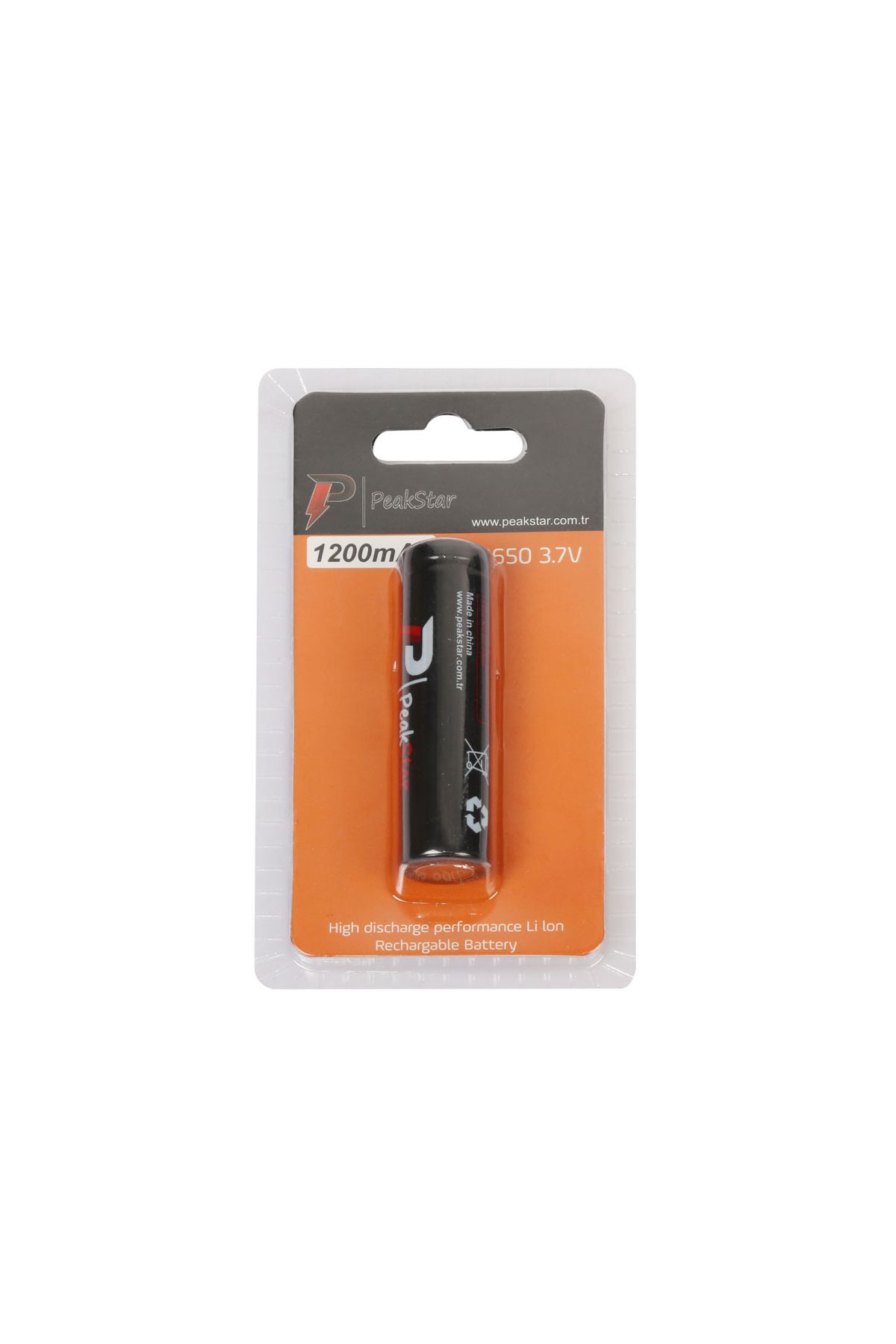 Orjinal 3.7 V 1200 Mah Şarj Edilebilir 18650 Turbo Model Li-ion Şarjlı Pil