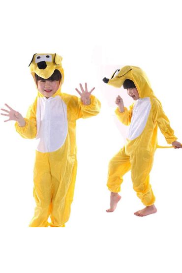 Çocuk Köpek Kostümü 2-3 Yaş 80 cm