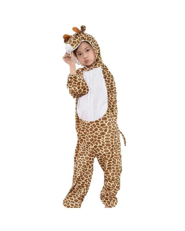 Çocuk Zürafa Kostümü 4-5 Yaş 100 cm