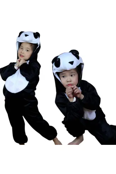 Çocuk Panda Kostümü 4-5 Yaş 100 cm