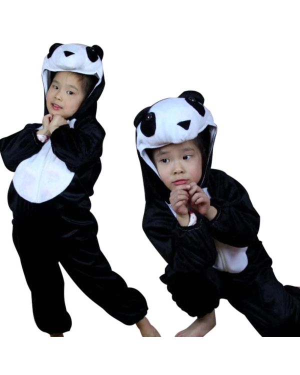 Çocuk Panda Kostümü 6-7 Yaş 120 cm