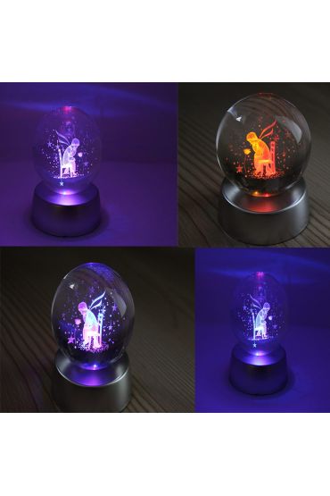 Işıklı Tasarım Cam Küre