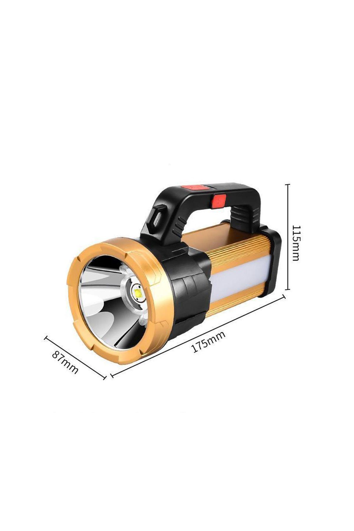 6 Mod Şarjlı EL Feneri Projektör Tipi Watton Wt-615