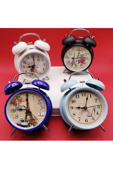 Metal Alarmlı Saat