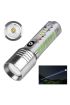 Profesyonel TG LED Güçlü 8 Modlu Type-C 1000 Lümen Polis Çakarlı Şarjlı El Feneri