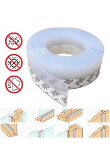 Kapı Pencere Rüzgar Kesici Isı İzolasyon Bandı 5 Metre