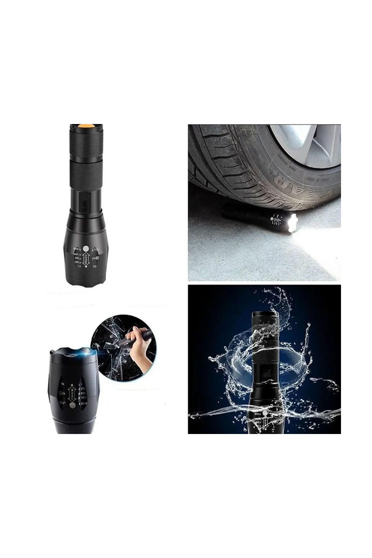 BEYAZ , SARI VE MOR RENK AYDINLATMA Q5 LED WATTON WT-610