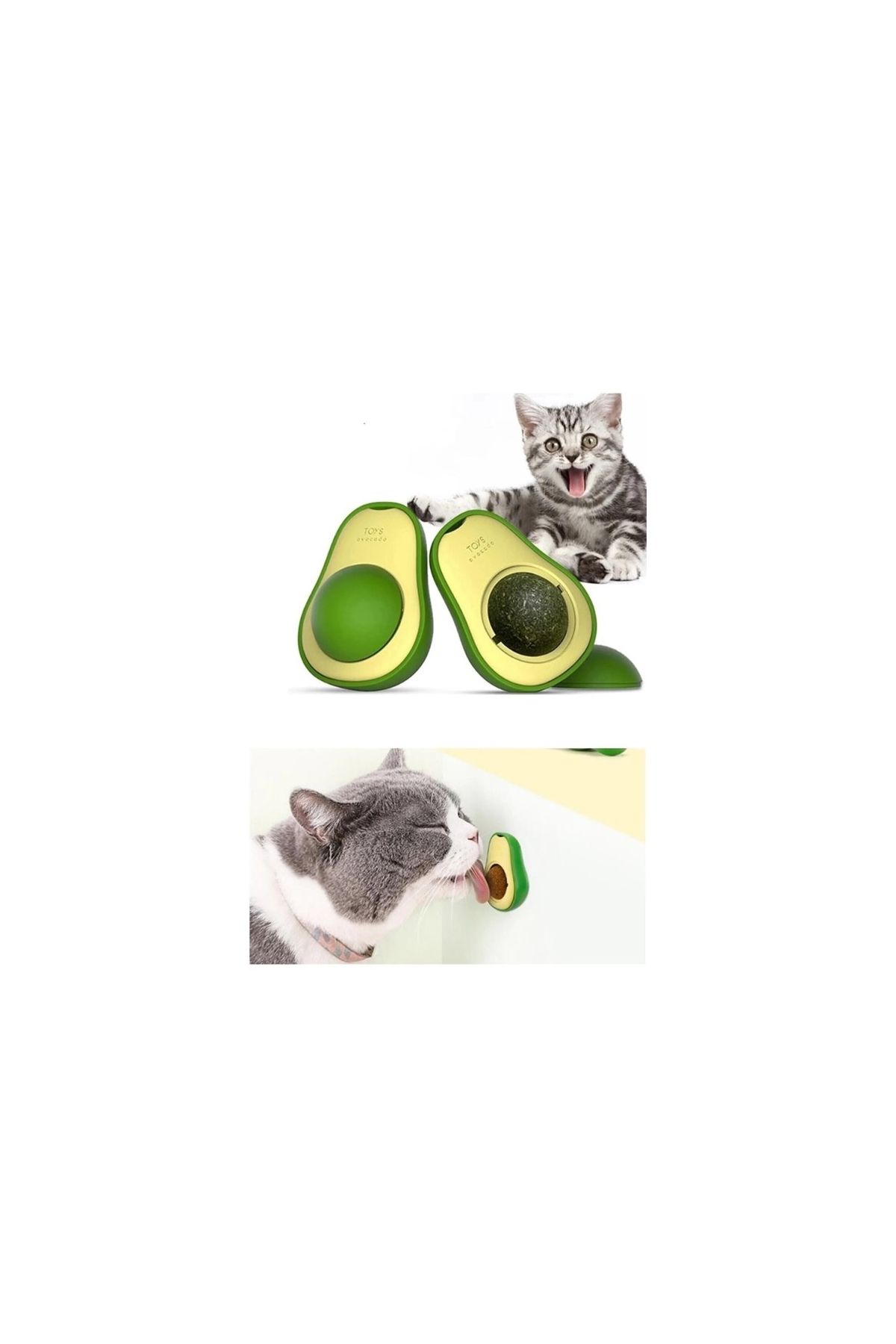 Avakado Kedi Nanesi Cat Mint Oyun Topu