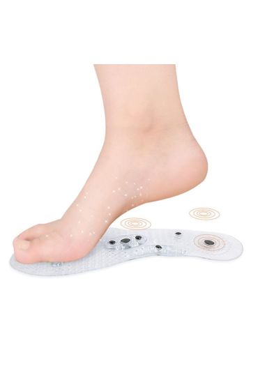 Refleksoloji Manyetik Şeffaf Ayak Tabanlığı