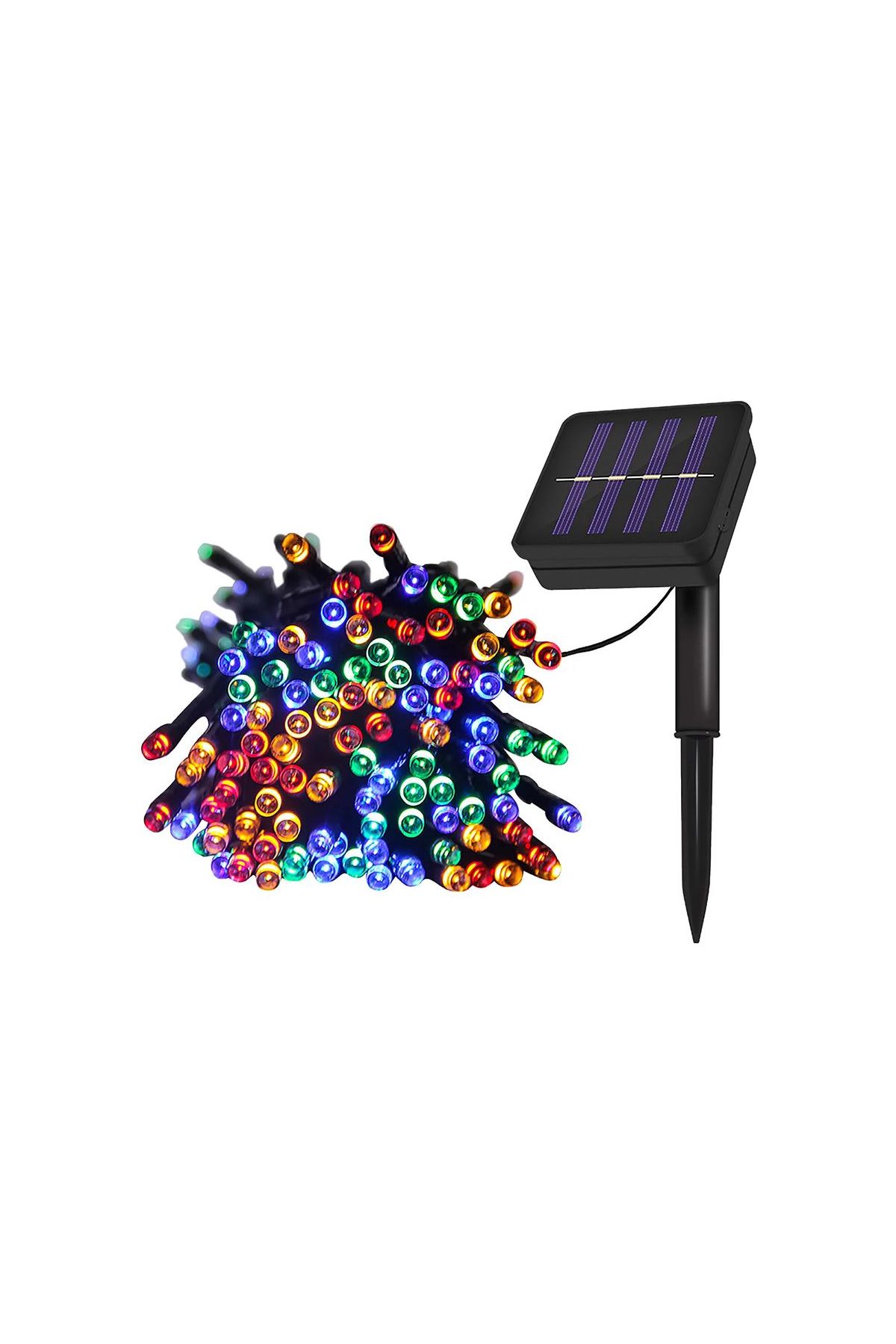 12m 100 Led RGB SOLAR MZ3-004