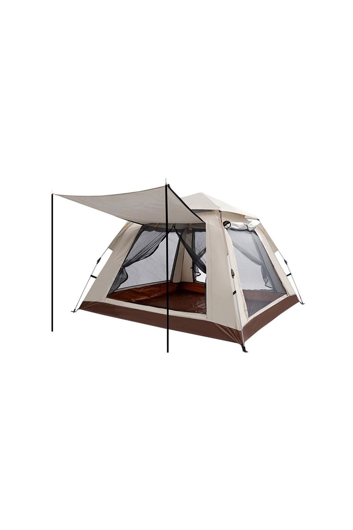 Tam Otomatik 6 Kişilik 240 x 240 x 160 Cm 210D OxFord Kumaş Çadır