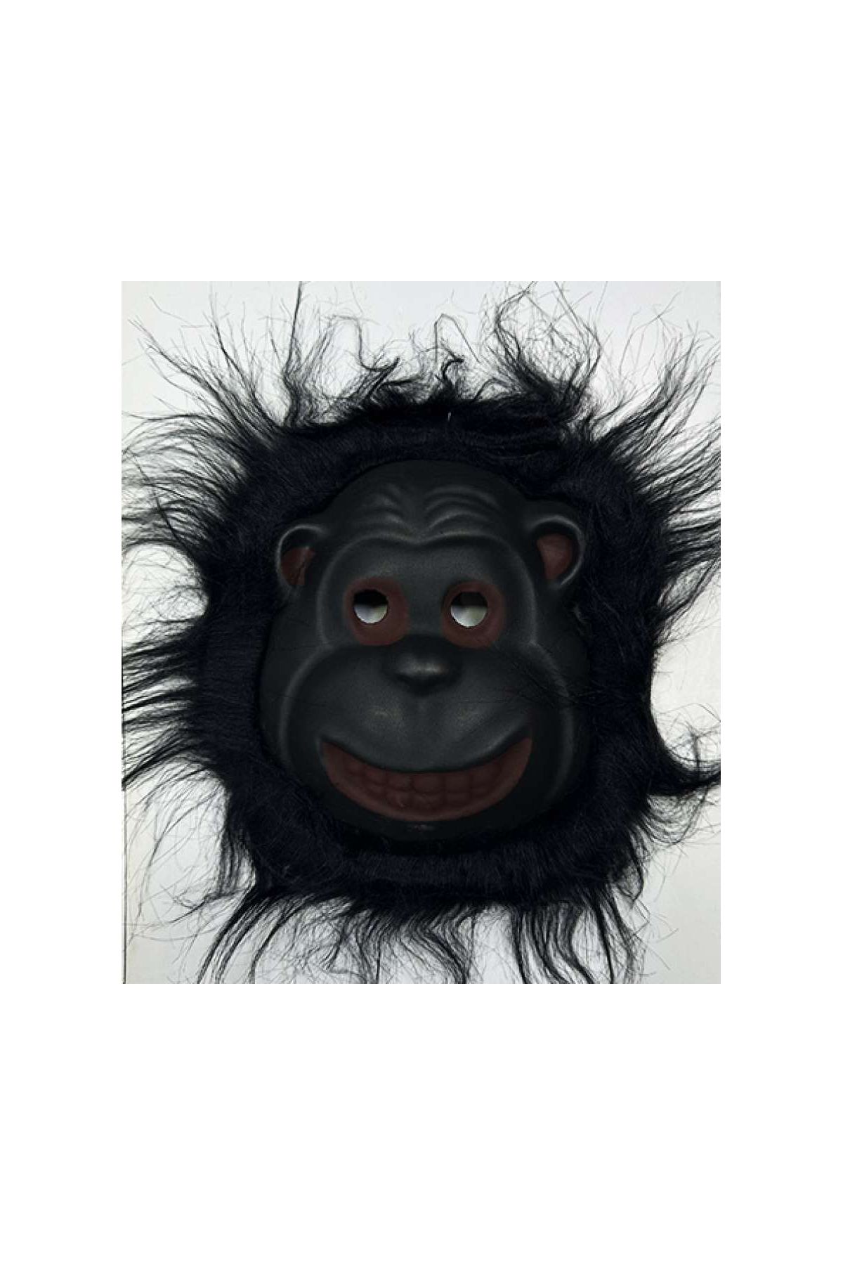 Orangutan Maskesi - Maymun Maskesi - Goril Maskesi Yetişkin Çocuk Uyumlu Siyah Renk Model 1