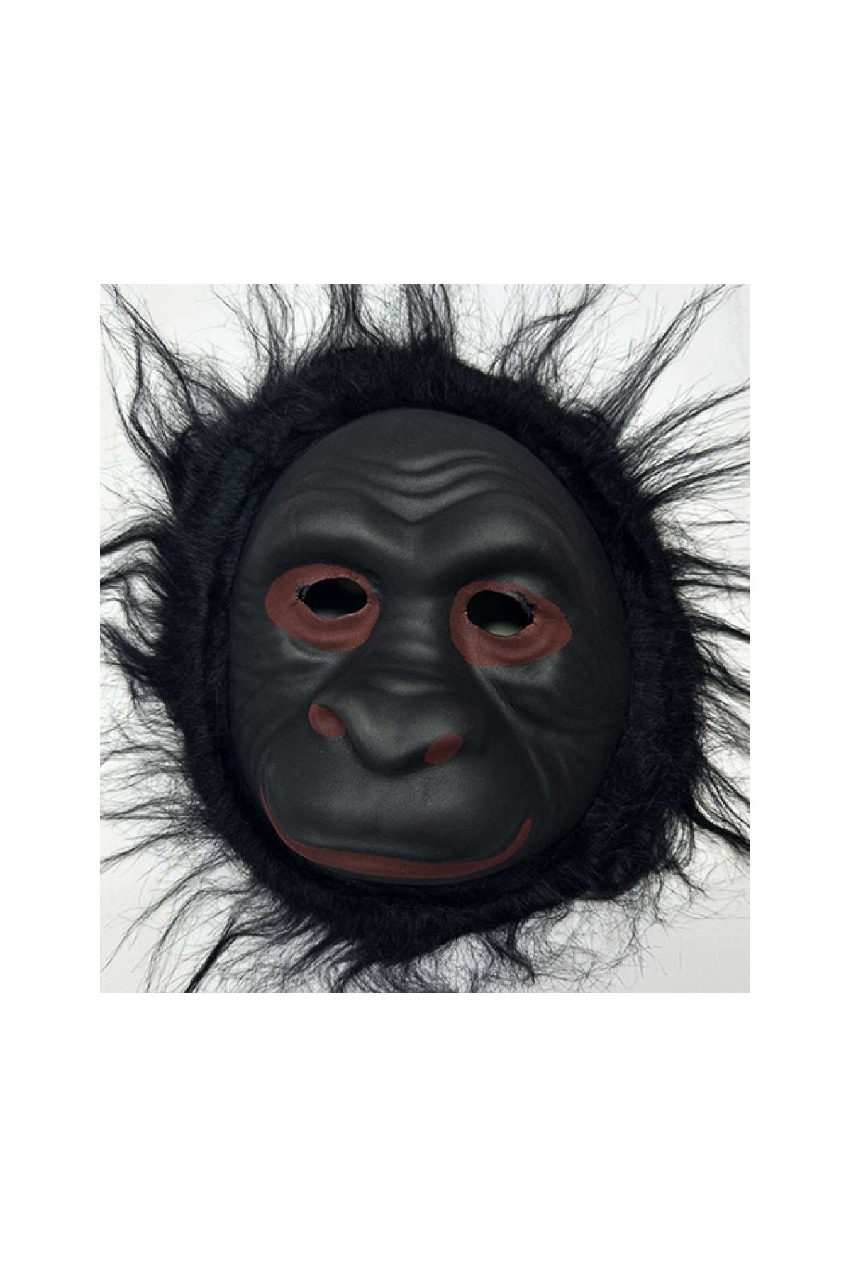Orangutan Maskesi - Maymun Maskesi - Goril Maskesi Yetişkin Çocuk Uyumlu Siyah Renk Model 3