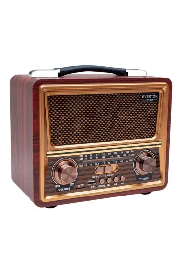 Everton RT-821 USB/TF/FM/Bluetooth Destekli Nostaljik Radyo