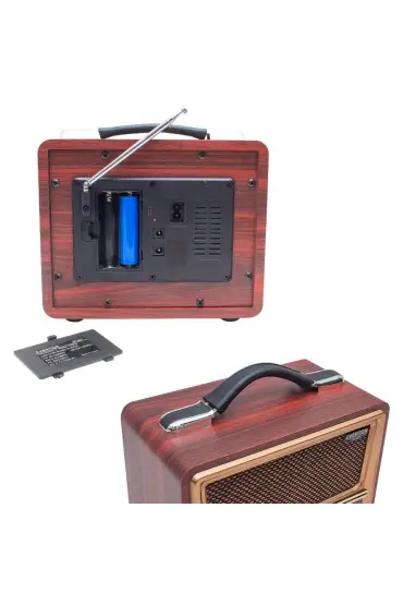 Everton RT-821 USB/TF/FM/Bluetooth Destekli Nostaljik Radyo