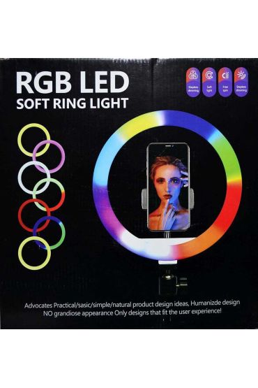 Ayarlanabilir Rgb Led Işık 30 Cm + 201 Cm Tripot Ayak BLD04