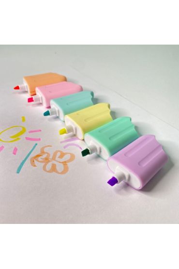 6'lı Fosforlu Dondurma Kalem