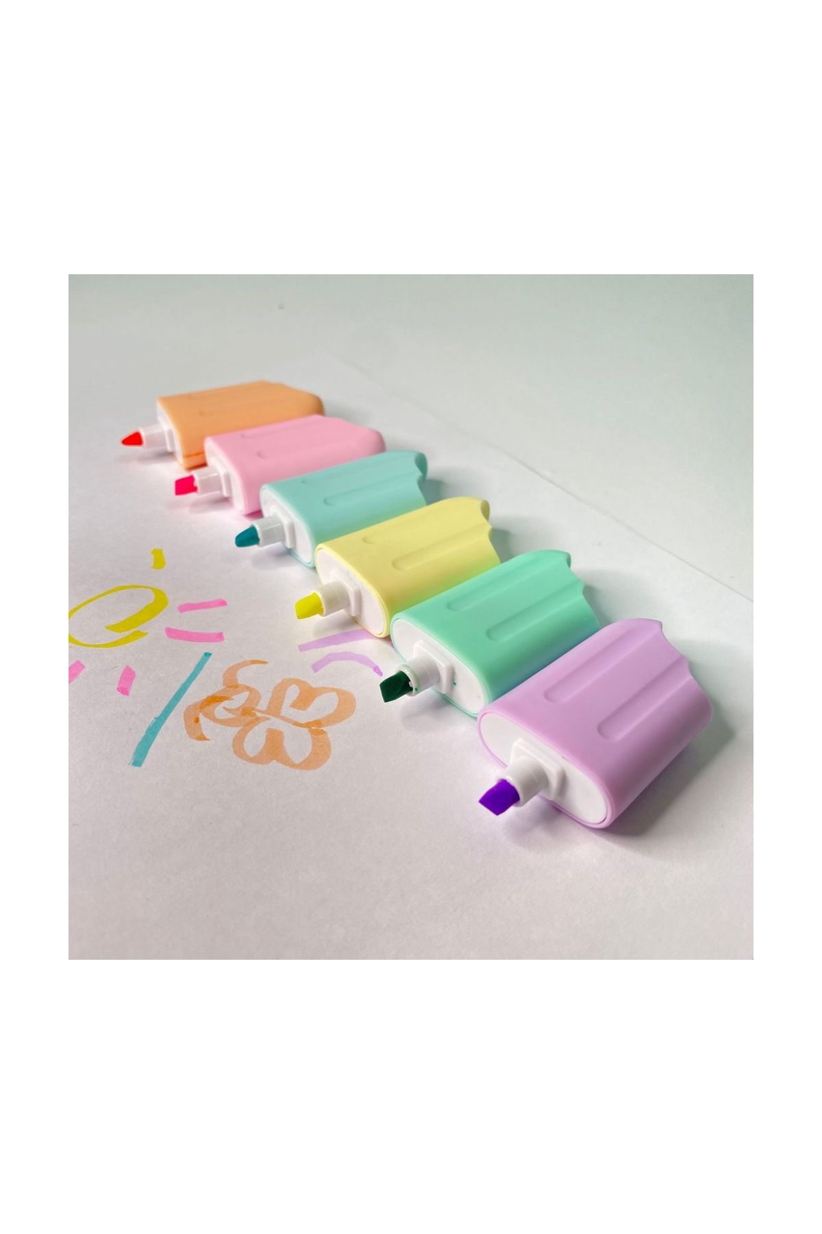 6'lı Fosforlu Dondurma Kalem