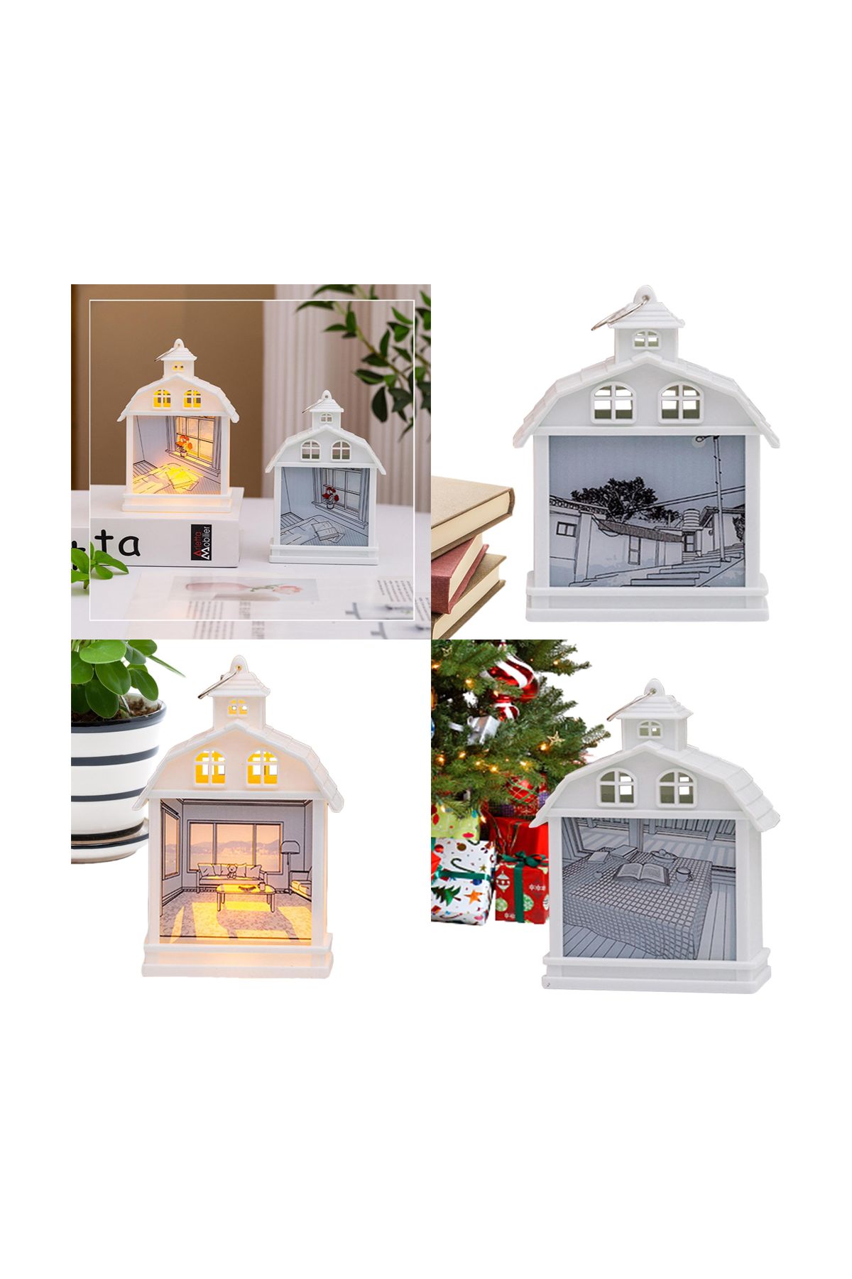 Ev Manzaralı Dekoratif Led