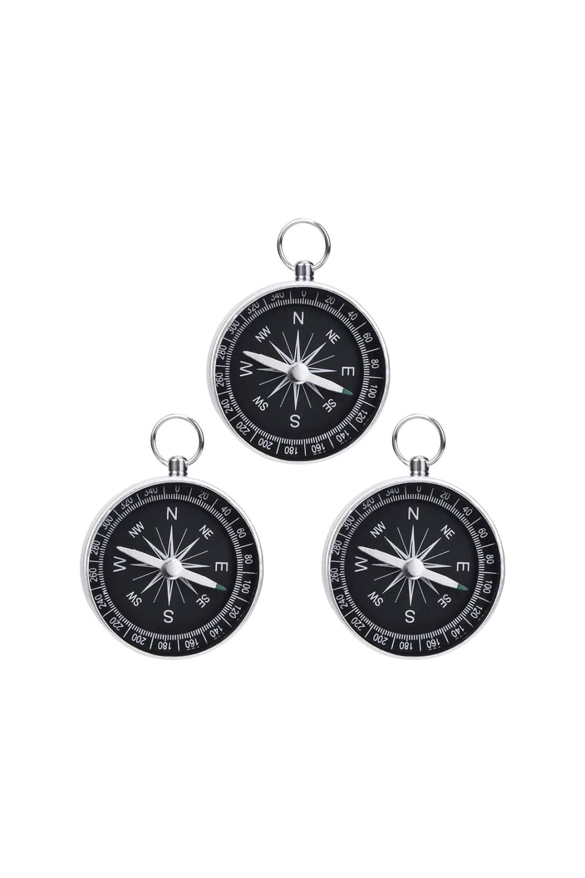 Nikula-mini Paslanmaz Alüminyum Pusula G44-2b