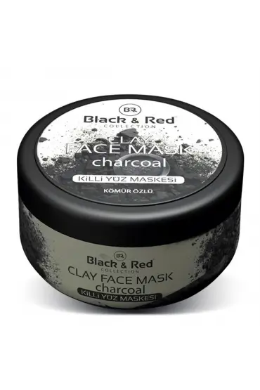 Black &  Red Killi Yüz Maskesi Kömür Özlü 400gr  x 2 Adet