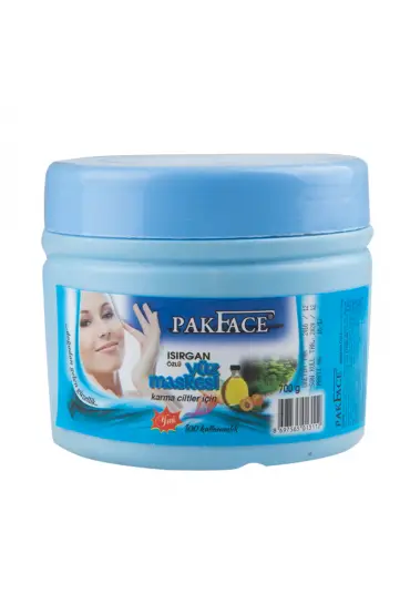 Pakface Yüz Maskesi Isırgan Özlü 500 ML x 4 Adet