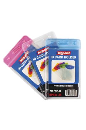 Bigpoint Korumalı Kart Poşeti Dikey Kırmızı 55x85mm 10'lu Poşet