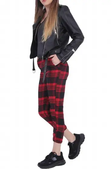 Ekose Kareli pantalon | Cosmedrome