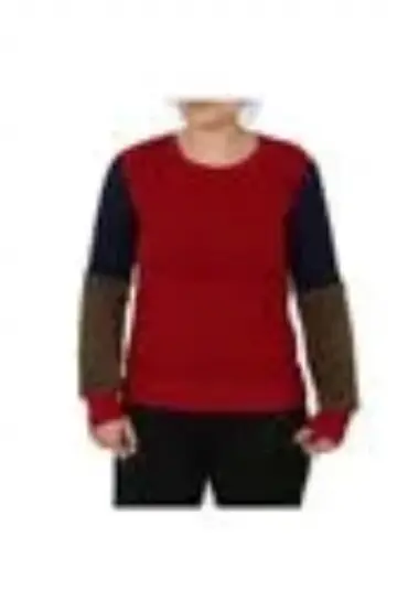 Kolları Peluşlu Sweatshirt