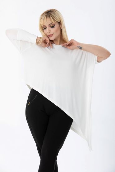 Asimetrik Penye Bluz