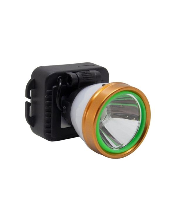 PS-810 Kafa Lambası, LED Aydınlatmalı Kafa Feneri, Multifonksiyonel 20 Watt + LED 4 Mod Çalışma
