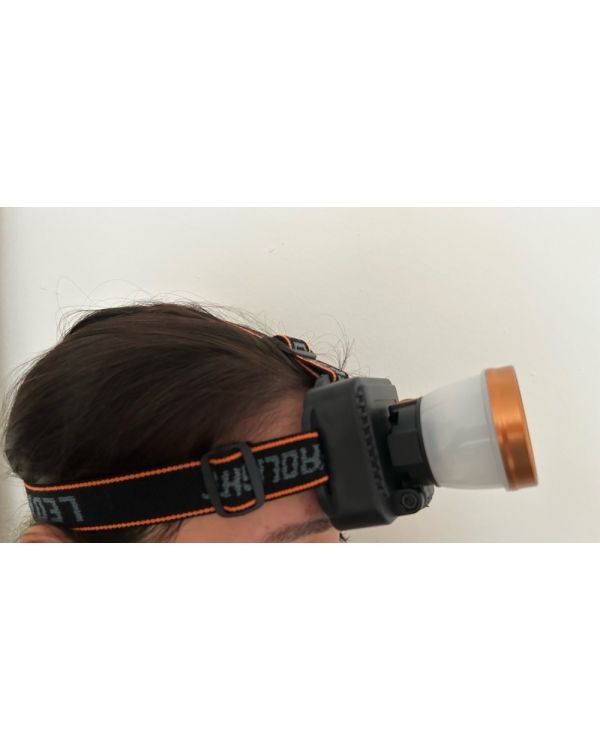 PS-810 Kafa Lambası, LED Aydınlatmalı Kafa Feneri, Multifonksiyonel 20 Watt + LED 4 Mod Çalışma