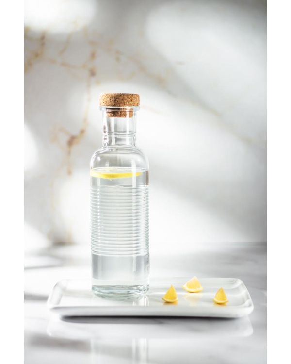 Mantar Kapaklı Karaf & Sürahi 1 Lt (BUZDOLABI KAPAK RAFINA SIĞAR)