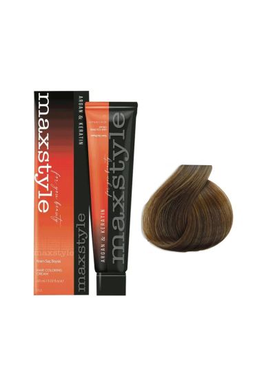 Maxstyle Argan Keratin Saç Boyası 7.00 Yoğun Kumral x 2 Adet