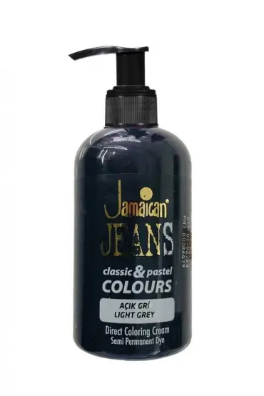 Jamaican Jeans Color Su Bazlı Saç Boyası 250 ml Açık Gri